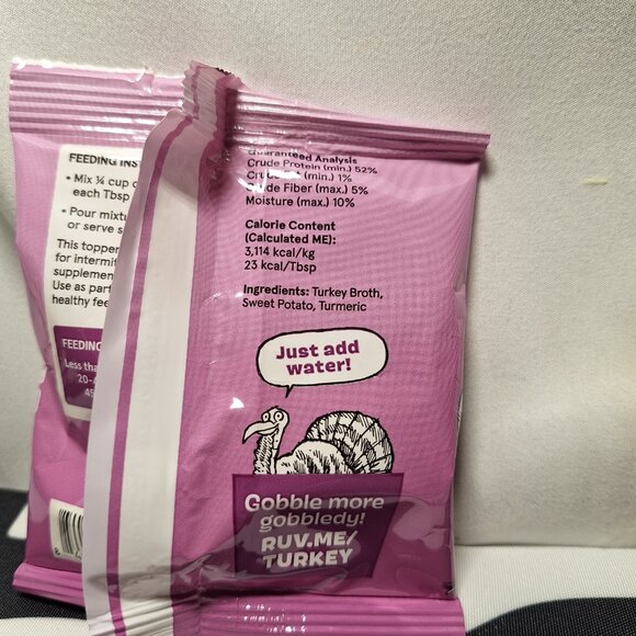 NWT Bark Gobbley Good Power Powder Turkey Broth Recipe - 3 pack - Picture 4 of 4